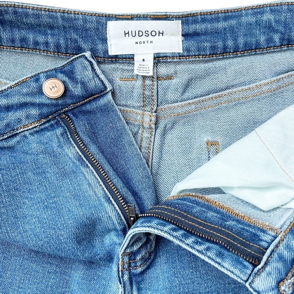 Hudson North Jeans High Rise Wide Leg Pants - Picture 4 of 12